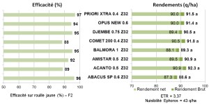 resultat efficacité