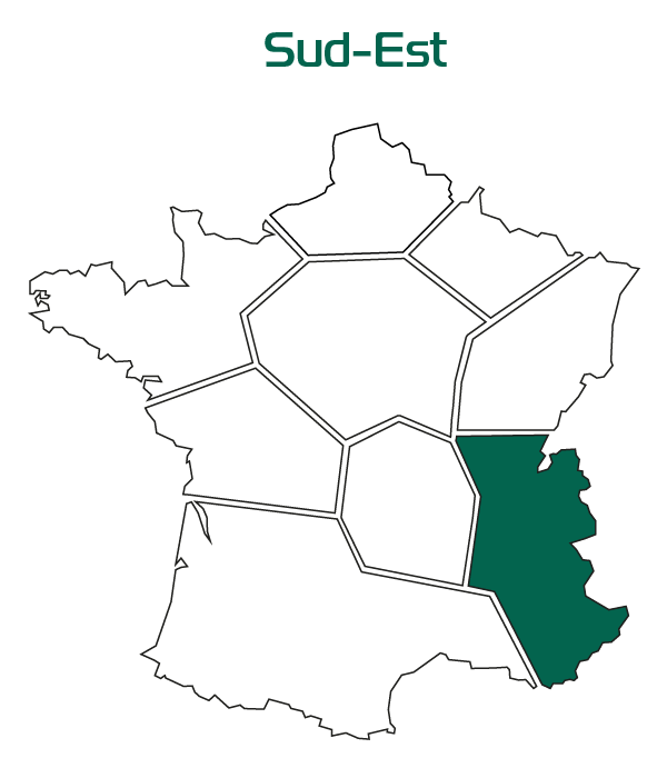 resultats mais regions SE
